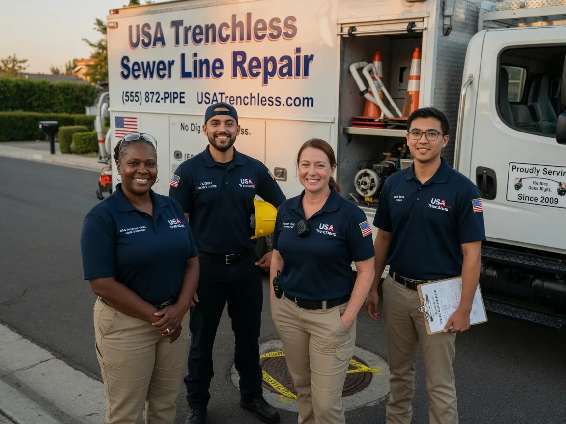 Sewer Line Repair company in Badger, CA